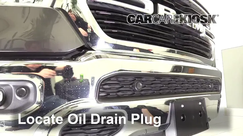2019 Ram 1500 Big Horn 5.7L V8 Crew Cab Pickup Aceite Cambiar aceite y filtro de aceite